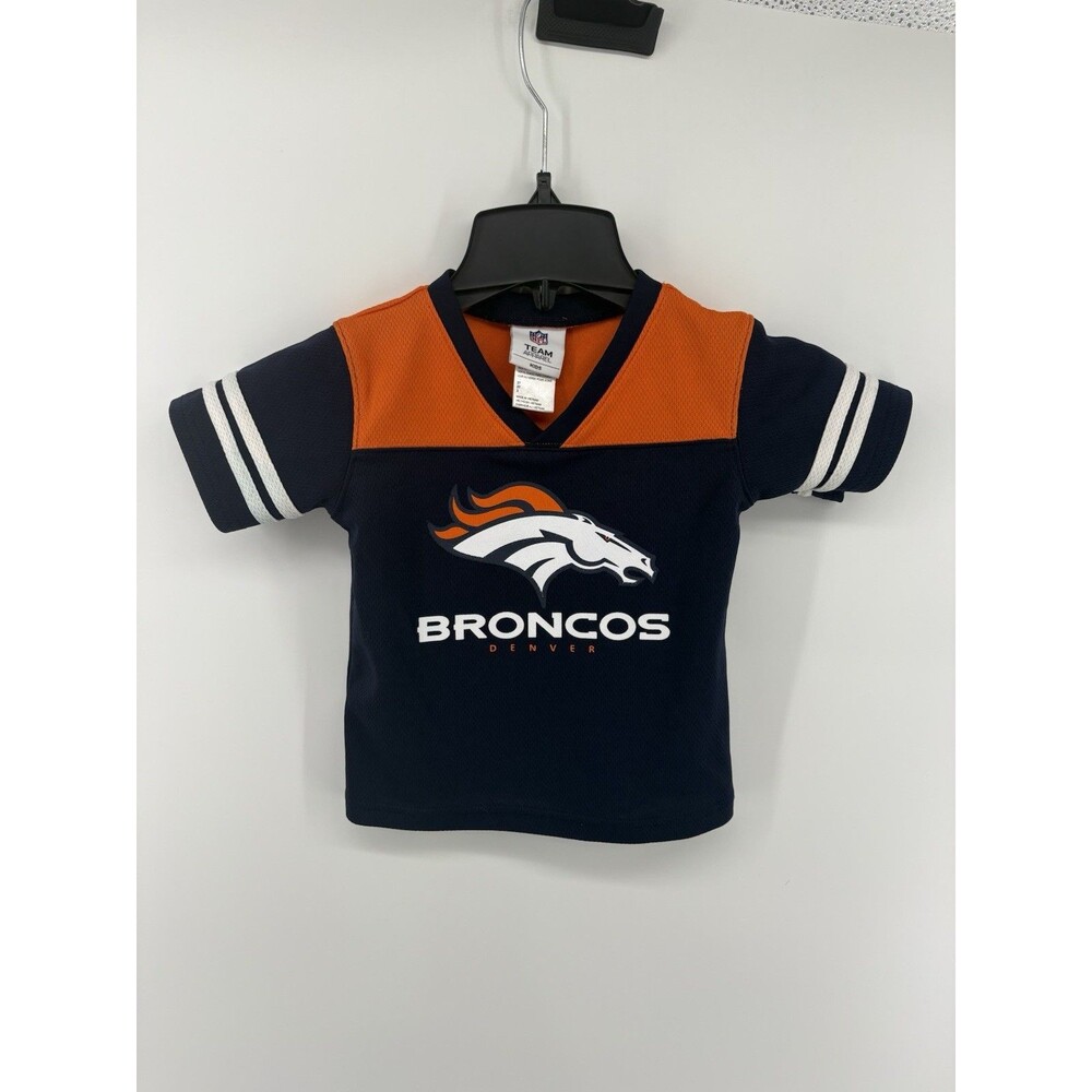 Denver Broncos Kids' Baby Jersey NFL Team Apparel, Size 3T, EUC